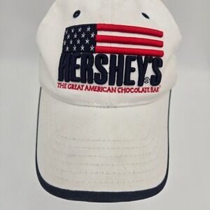 Hersheys‎ Chocolate Bar USA Flag Embroidered Baseball Cap Hat Since 1894
